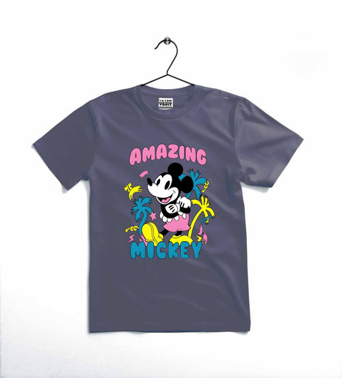 Amazing Mickey Printed T-Shirt for Kids