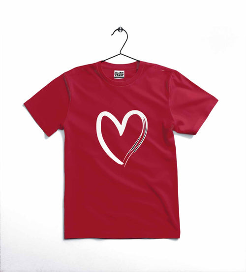 Heart Printed Kids T-Shirt
