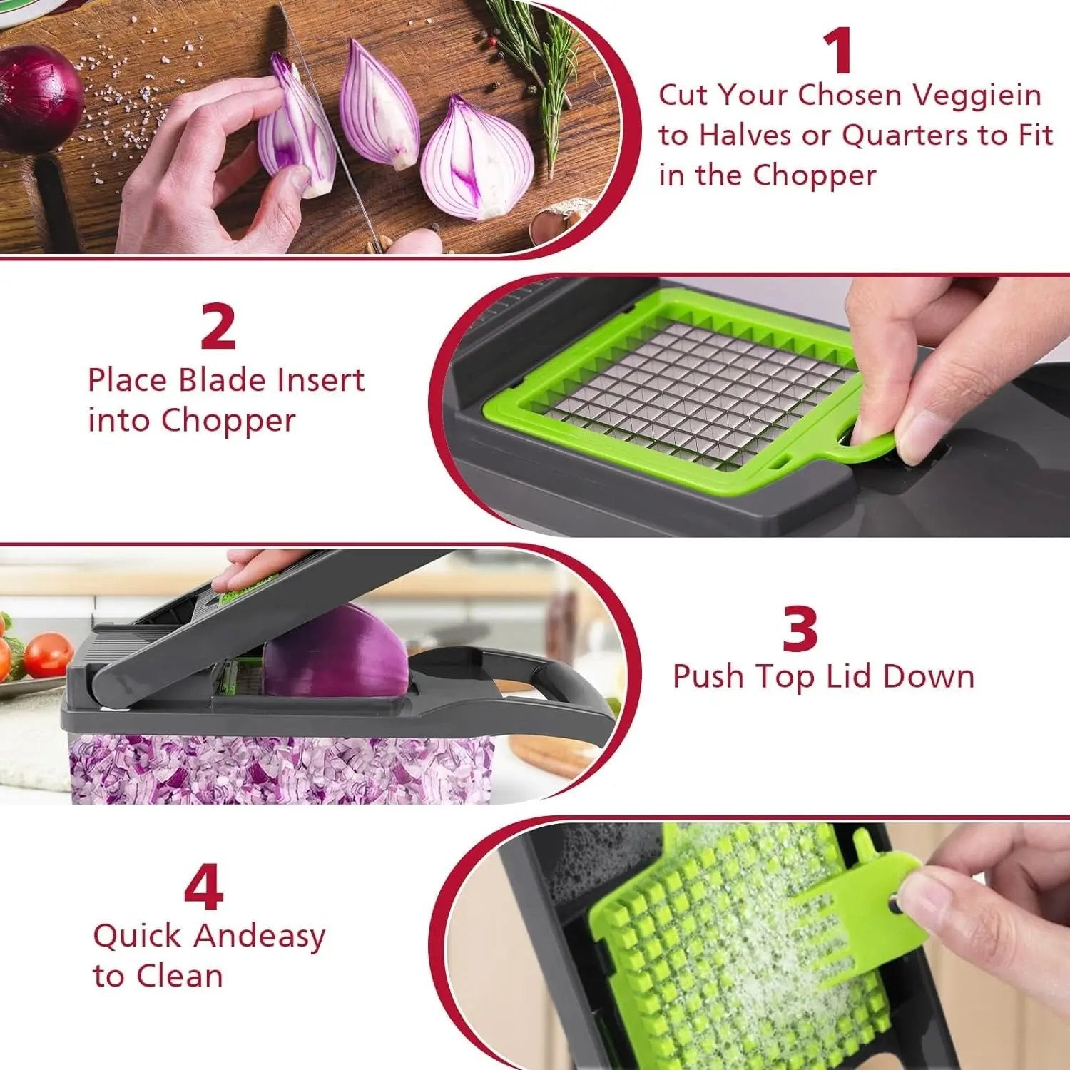16-in-1 Multifunctional Vegetable Cutter & Slicer – Kitchen Tool with Interchangeable Blades Nexa Cart