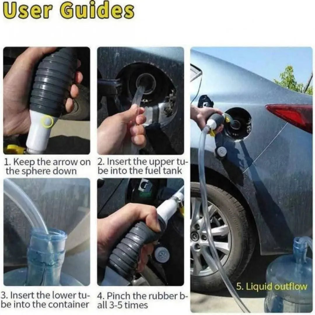 Multipurpose Liquid Transfer Pump – Oil, Fuel, Water Nexa Cart